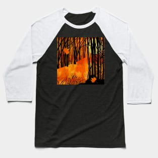 The Colours of Autumn Baseball T-Shirt